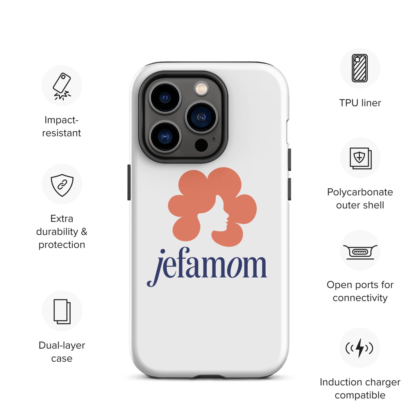 Jefa Mom Tough Case for iPhone®