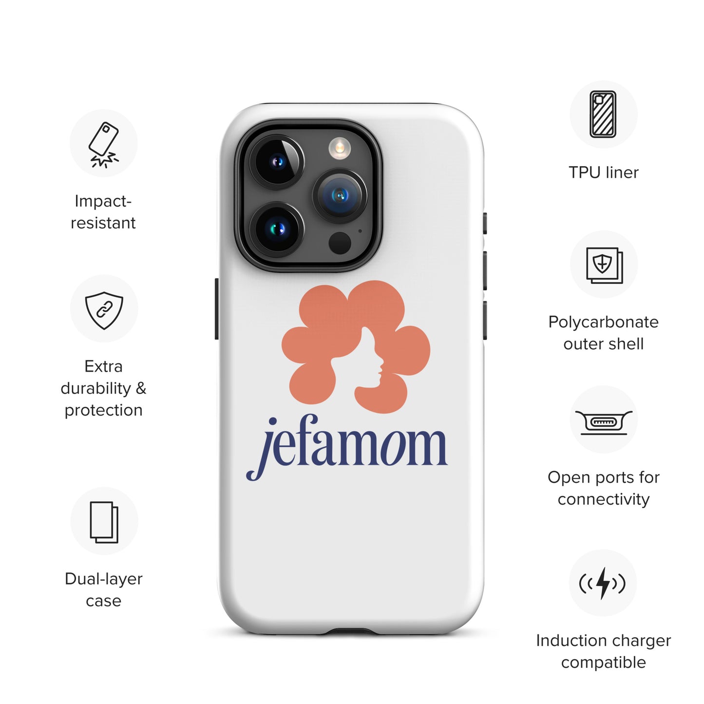 Jefa Mom Tough Case for iPhone®